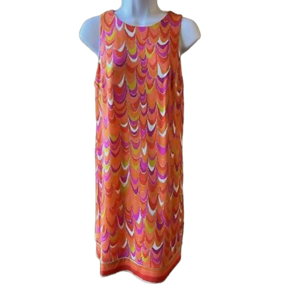 Trina Turk bright sleeveless dress
